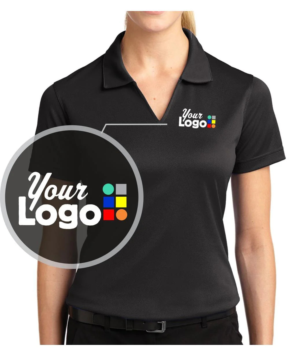 Dri-Mesh Custom Golf Shirt UAE