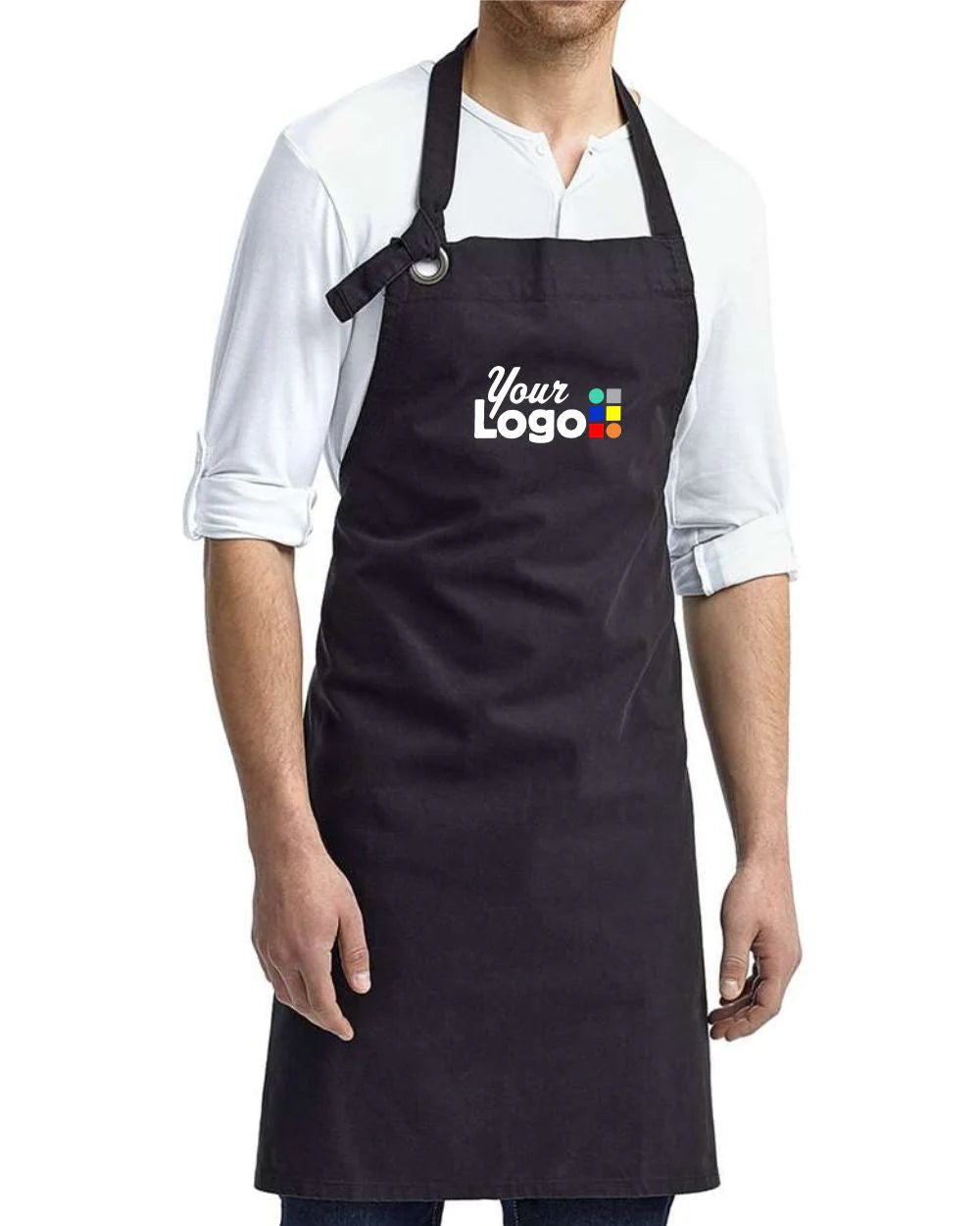 Heavy Cotton Canvas Custom Bib Apron UAE Main image