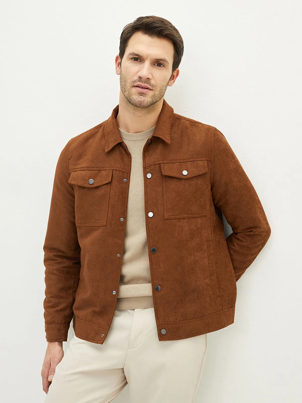 Premium Lightweight Men’s Suede Outerwear